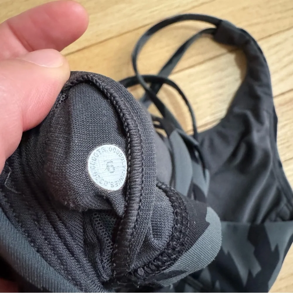 EUC Lululemon energy bra B-D cups